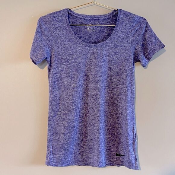 Nike Dri Fit Purple Tee | SZ XS - Picture 1 of 6